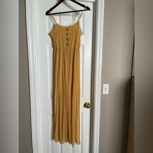 Mustard yellow summer/spring dress!